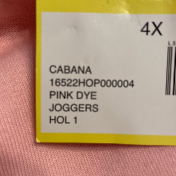 Cabana Sweatpants size 4X brand new with tags inseam 27” - Picture 3 of 14